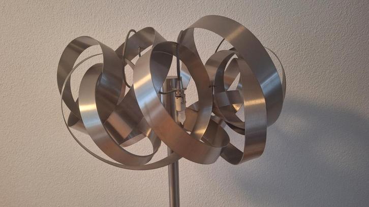 Jacco Maris Montone design vloerlamp, Huis en Inrichting, Lampen | Tafellampen, 75 cm of meer, Glas, Metaal, Ophalen