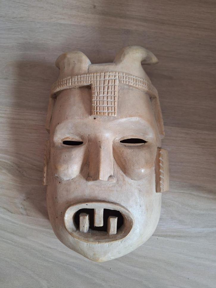 Masker uit Nigeria, Antiek en Kunst, Kunst | Niet-Westerse kunst, Ophalen