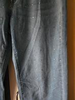 Leuke blauwe jeans met steentjes, Ophalen of Verzenden, Zo goed als nieuw, W30 - W32 (confectie 38/40), Kathy Jeans