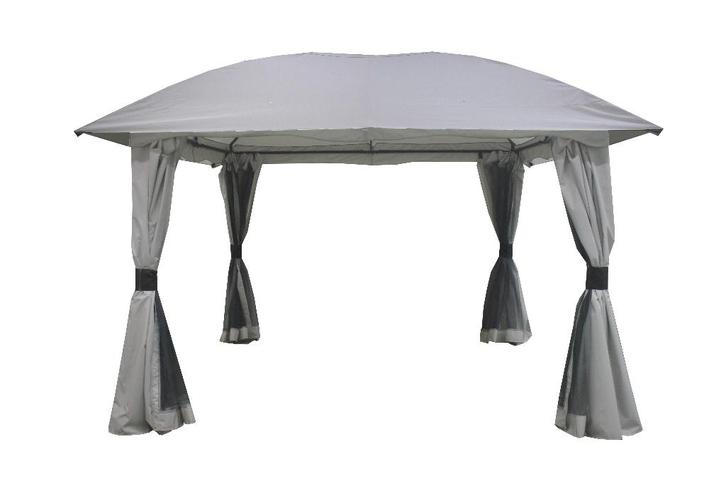 UITVERKOOP! OP=OP! Tuinpaviljoen 3,5x3,5 Stone Grey Lindo, Tuin en Terras, Partytenten, Nieuw, Paviljoen, 2 meter of meer, Minder dan 5 meter