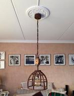 2 industriele hanglampen bruin roest met catrol., Ophalen, Industriele, Zo goed als nieuw, Minder dan 50 cm