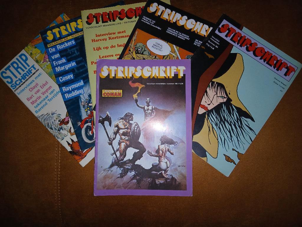 Stripschrift – Nummers 149, 154, 155, 164, 165, 170, Ophalen, Diverse, Nieuw, Meerdere stripboeken