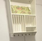 Bordenrek wit, Huis en Inrichting, Gebruikt, Wit, Minder dan 25 cm, Minder dan 100 cm