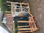 gratis afhalen: 2 pallets, Doe-het-zelf en Verbouw, Hout en Planken, Ophalen, Gebruikt, Pallet, Minder dan 200 cm