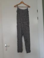 Jumpsuit zwart / wit  ca .maat 164, Overige typen, Meisje, H&M, Ophalen of Verzenden