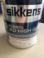 Sikkens Rubbol XD High Gloss RAL 5001, Nieuw, Verf, Ophalen of Verzenden, Minder dan 5 liter