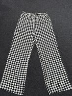 Nieuwe zwart wit broek pied de poule ruit maat M losvallend, Kleding | Dames, Maat 38/40 (M), Zwart, Sisters Point, Nieuw