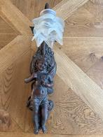 Antieke Wandlamp met Engel, Antiek en Kunst, Ophalen