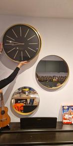 Karlsson Klok 60cm - Doe-het-zelver, Ophalen of Verzenden, Gebruikt, Analoog, Wandklok