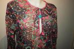 Missoni kleurrijk tuniek helemaal in print koort pompoen S.M, Kleding | Dames, Overige kleuren, Verzenden, Zo goed als nieuw, Missoni