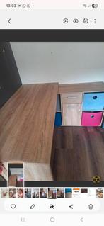 Houten bureau, Ophalen, 30 cm of meer, Gebruikt, 50 tot 150 cm