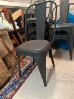 Industriële Stoelen, Huis en Inrichting, Stoelen, Ophalen, Zo goed als nieuw, Grijs