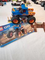 2x Lego City Monster Truck - Compleet!, Ophalen of Verzenden, Zo goed als nieuw, Complete set, Lego