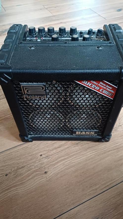 Roland Micro Cube Bass RX - Compacte Basversterker, Muziek en Instrumenten, Instrumenten | Onderdelen, Gebruikt, Ophalen of Verzenden