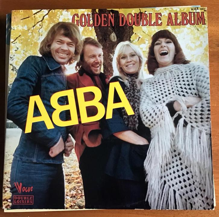 ABBA Golden double album uit 1976, Cd's en Dvd's, Vinyl | Pop, Gebruikt, 1960 tot 1980, 12 inch, Ophalen of Verzenden