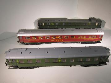 liliput 4 d-wagens HO beschikbaar voor biedingen