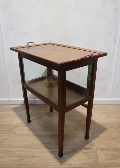 Art Deco theekastje met dienblad, Antiek en Kunst, Antiek | Woonaccessoires, Ophalen