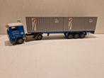 Tekno Volvo F10 containeroplegger Damco, Hobby en Vrije tijd, Modelauto's | 1:50, ., Zo goed als nieuw, ., Ophalen of Verzenden