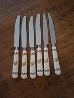 6 messen met kip afbeelding, Overige materialen, Overige typen, Ophalen of Verzenden, Zo goed als nieuw