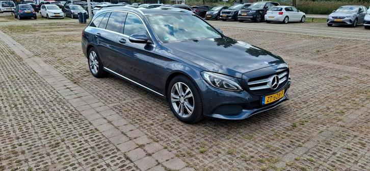 Mercedes-Benz C-Klasse 2.0 C200 Estate AUT 2014 Grijs, Auto's, Mercedes-Benz, Particulier, C-Klasse, Benzine, B, Stationwagon