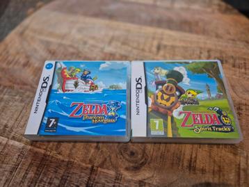 Zelda DS: Phantom Hourglass & Spirit Tracks - Compleet! beschikbaar voor biedingen