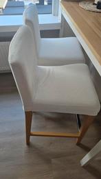 Witte Barstoelen (2 stuks), Antiek en Kunst, Ophalen