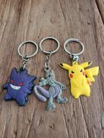 3 pokemon sleutelhangers, Ophalen of Verzenden, Gebruikt, Overige typen