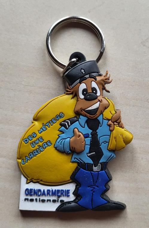Politie Frankrijk Sleutelhanger Gendarmerie Nationale, Verzamelen, Sleutelhangers, Gebruikt, Ophalen of Verzenden