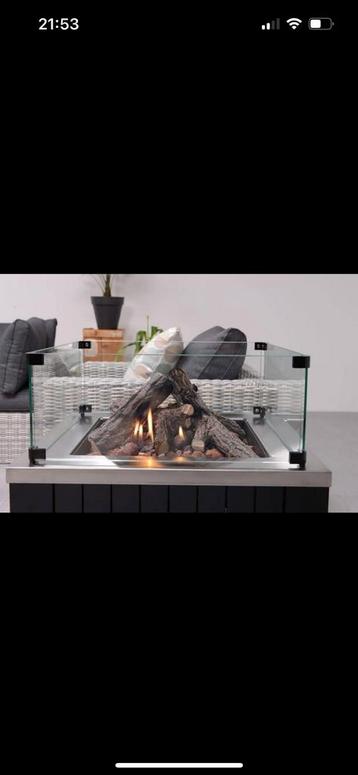 Cosy Living sfeerhaard RVS beschikbaar voor biedingen