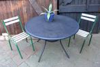 mooie ronde tuintafel, Ophalen, Zo goed als nieuw, Onbekend, Onbekend