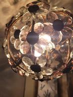 Italiaanse kristallen kroonluchter bol vorm foto 1 t/m 3, Huis en Inrichting, Lampen | Kroonluchters, Heikant 21 Kaatsheuvel, Belle Vieille Brocante