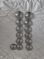 RVS schijf 95x40mm met gat 13X, Ophalen of Verzenden, Rvs