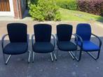 4x Stoel Zwart en Baluw  Comfortabel & Goe - Zeer goede staa, Ophalen, N/A, Zwart, N/A
