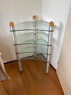Te koop: audio en tv meubel set (Spectral), Huis en Inrichting, Kasten | Televisiemeubels, Ophalen, Gebruikt, 50 tot 100 cm, Glas