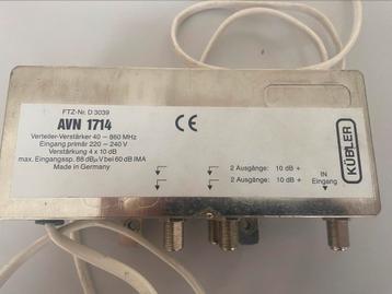 Signaalversterker coax AVN 1714 | antenneversterker beschikbaar voor biedingen