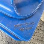 blauwe kunststof  papiercontainer afvalbak 120 liter  KLIKO, Huis en Inrichting, Woonaccessoires | Prullenbakken, Ophalen, Kunststof
