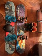 Snowboard met bindingen en schoenen compleet set, Sport en Fitness, Snowboarden, Ophalen, Gebruikt, Board