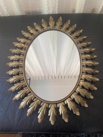 Vintage Deknudt spiegel Hollywood Regency zonnespiegel beschikbaar voor biedingen
