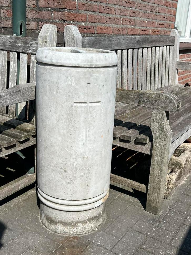 Marmeren Doopvont uit Italie, Antiek en Kunst, Antiek | Religie, Ophalen