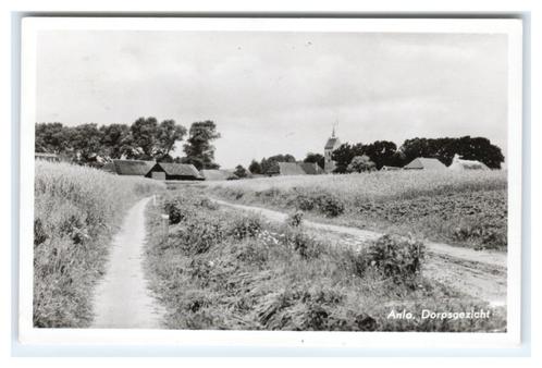 Anloo, Dorpsgezicht, Verzamelen, Ansichtkaarten | Nederland, Gelopen, Drenthe, 1940 tot 1960, Verzenden