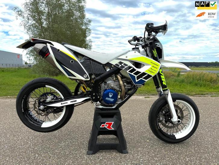 Husaberg KTM 500/530/570 SMR A2 rijbewijs NIEUWSTAAT!, Motoren, Motoren | KTM, Bedrijf, SuperMoto, 11 kW of minder, LED Verlichting