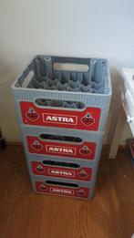 4 Bierkratten Astra (leeg), ook handig voor LP's, Ophalen, Zo goed als nieuw