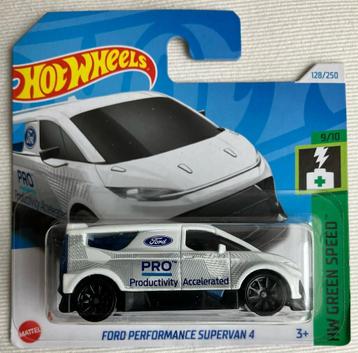 Hot Wheels Ford Performance Supervan 4 Hotwheels wit beschikbaar voor biedingen
