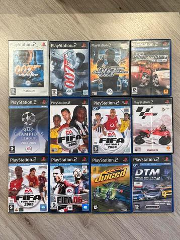Playstation 2 games 12 stuks beschikbaar voor biedingen