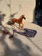 Schleich Engelse volbloed met deken, Ophalen of Verzenden, Gebruikt