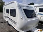 Hobby De Luxe 440 SF zeer nette caravan, Caravans en Kamperen, Overige typen, Hobby, Bedrijf, Treinzit