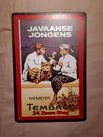 Javaanse Jongens 20x30 cm Reclamebord, Verzamelen, Ophalen of Verzenden, Nieuw, Reclamebord