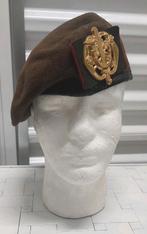 Baret Limburgse Jagers maat 60, Ophalen of Verzenden, Landmacht, Nederland, Helm of Baret