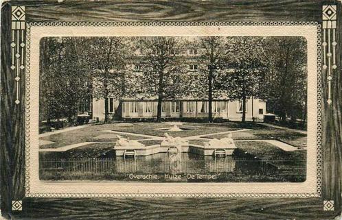 (380-732-013) Overschie Huize De Tempel, Verzamelen, Ansichtkaarten | Nederland, Zuid-Holland, Verzenden