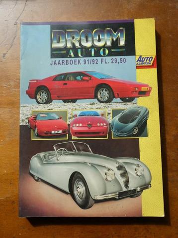 Droomauto Jaarboek 1991/1992 beschikbaar voor biedingen